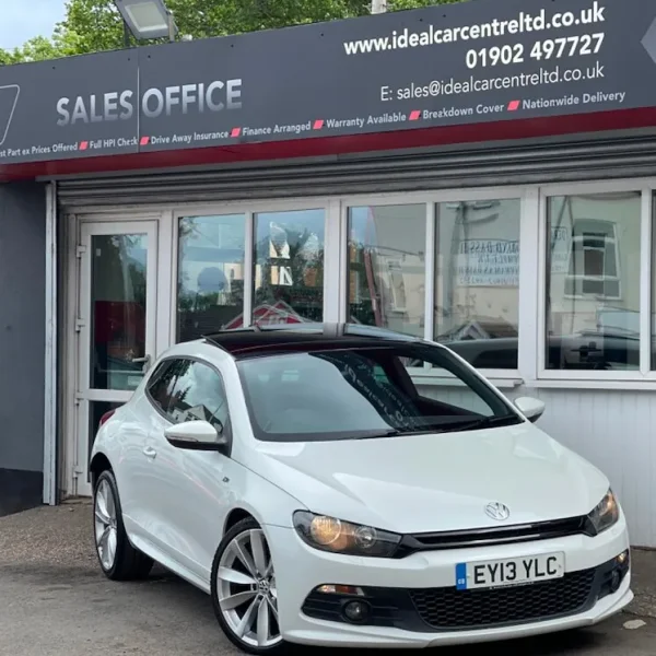 2013 Volkswagen Scirocco R-Line Hatchback with Leather Seats and Nav