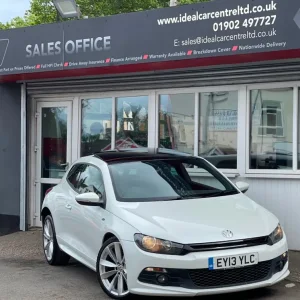 2013 Volkswagen Scirocco R-Line Hatchback with Leather Seats and Nav