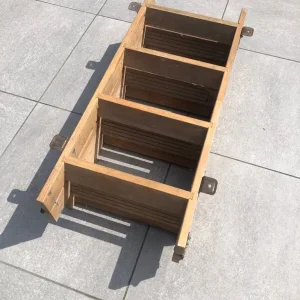 Wooden foldable loft ladder