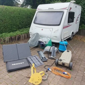 Elddis Xplore 302 compact 2 berth caravan