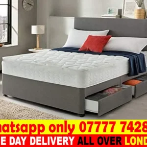 Single and Double Bed and Mattress Set - Image 3