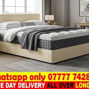 Single and Double Bed and Mattress Set - Image 4