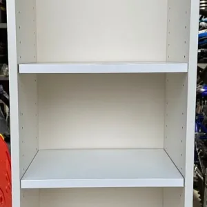 4 x white Ikea billy bookcases