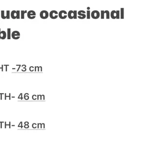 Square occasional table - Image 6