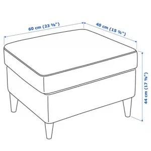 Ottoman foot stool - Image 4