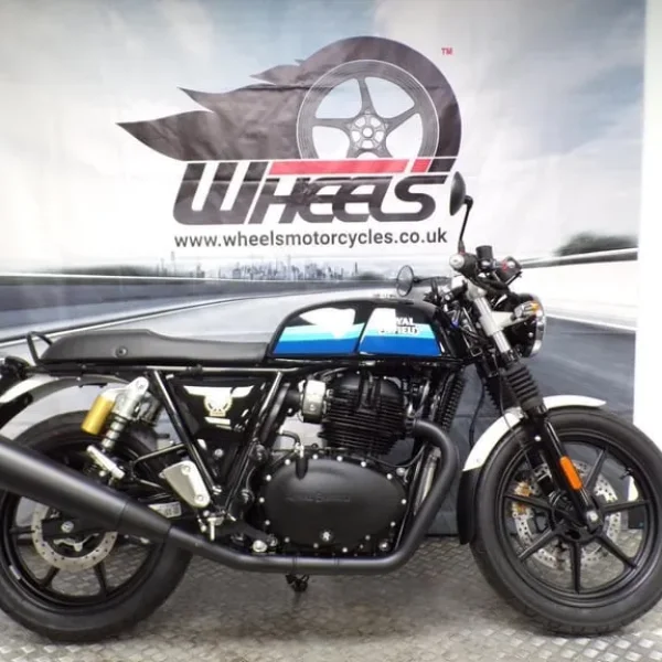 2024 Royal Enfield Continental GT 650 All Black Edition – 2 miles ridden
