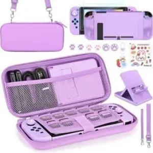 Younik Switch Case with Purple Accessories Bundle - Image 2