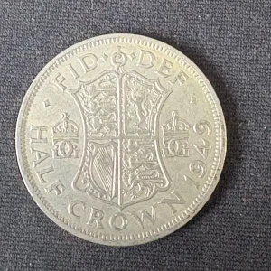 1949 Half Crown - Image 2