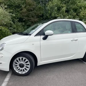 2016 Fiat 500 1.2 Lounge Manual, 3dr in white - Image 2