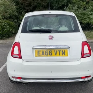 2016 Fiat 500 1.2 Lounge Manual, 3dr in white - Image 6