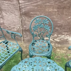 Cast aluminium garden set nova - Image 3