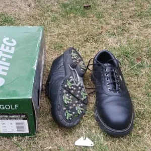 Men's Hi-Tec leather golf shoes size 8