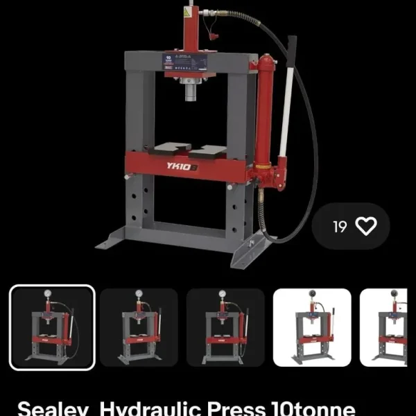 Sealey 10 ton hydraulic press