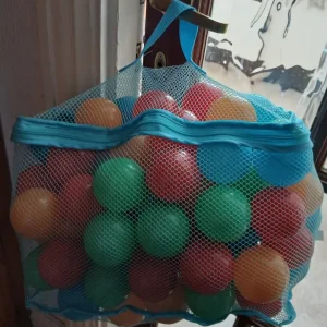 bag of plastic ball pit balls