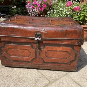 Vintage Metal Trunk