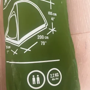 Quechua Arpenaz 2-Person Tent – Unused with Ground Mat - Image 2