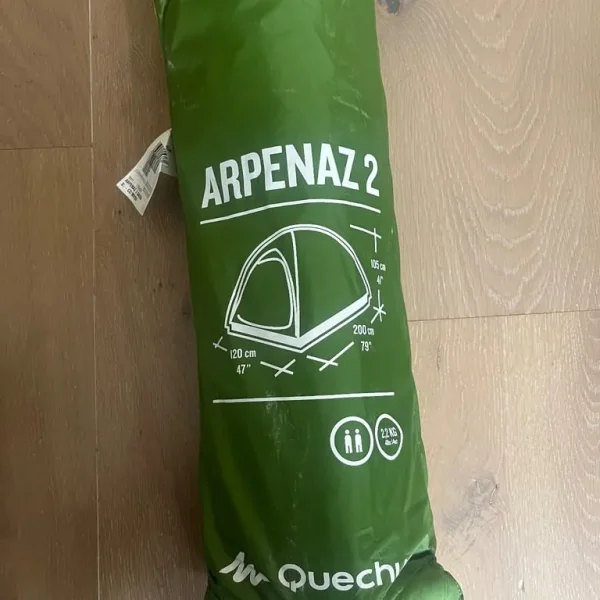 Quechua Arpenaz 2-Person Tent – Unused with Ground Mat