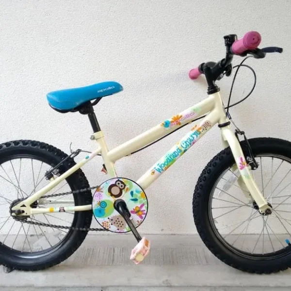 18" Apollo Woodland Charm Steel Bike – Girls Bike, Age 5-7
