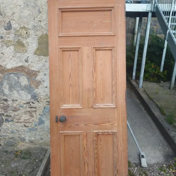 Pitch pine door