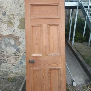 Pitch pine door