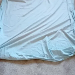 Double bed fitted sheet