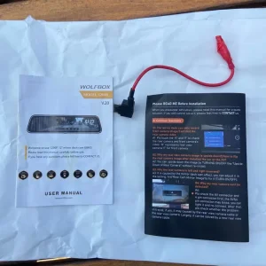 Dash cam 2 cameras Wolfbox G840 - Image 3