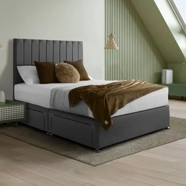 Double Divan Beds with Mattress – Brand New, Flat Packed