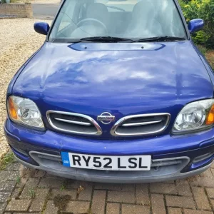 Nissan Micra 2002 1.0L Manual 3-Door Hatchback