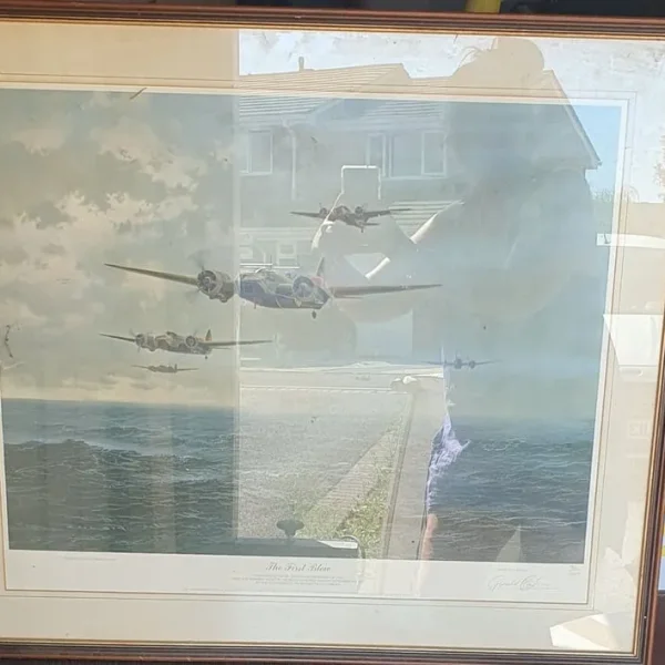 The first Blow painting