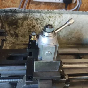 Aluminium mini lathe quick change tool post and holder - Image 5