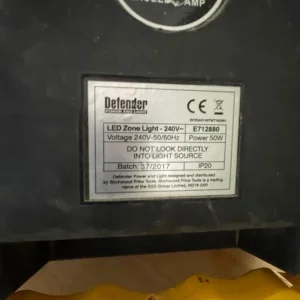 240v led floodlight with extra sockets - Image 7