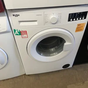 WHITE BUSH FULLY CLEANED AND TESTED WASHING MACHINE