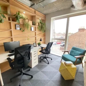 Desk in West-Yorkshire, England