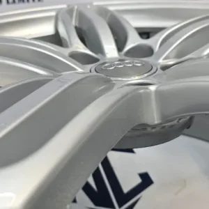 SET OF 4 AUDI 19" SILVER ALLOY WHEELS 8U0601025AC - Image 3