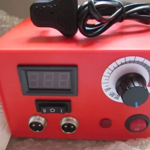 Wood burning kit with digital display and practice boards - Image 3