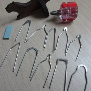 Wood burning kit with digital display and practice boards - Image 6