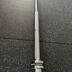 20kg Olympic Bar with 2x20kg Bumper Plates - Image 4