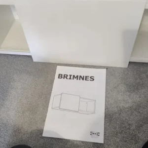 IKEA BRIMNES wall cabinets with sliding doors - Image 3