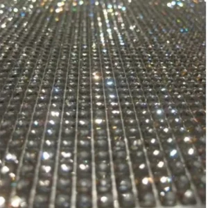 Large Bling Diamond Crystal Rhinestones Self Adhesive Sticker Sheet Silver Rae - Image 2