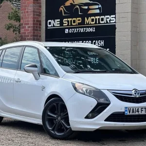 2014 Vauxhall Zafira Tourer 2.0 CDTi SRi Euro 5 5dr MPV Diesel Manual