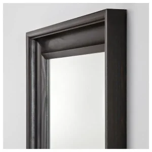 Used Black Brown IKEA HEMNES Mirror 60x90cm - Image 4