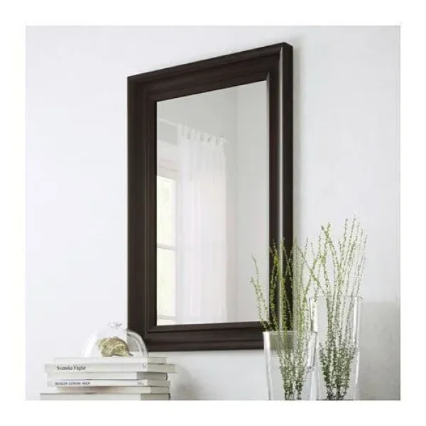 Used Black Brown IKEA HEMNES Mirror 60x90cm