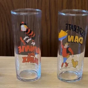 4 x Vintage Beano glasses - Image 2