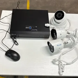 Hilook CCTV System – 3 Cameras with Recording Box - Image 4