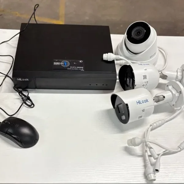Hilook CCTV System – 3 Cameras with Recording Box