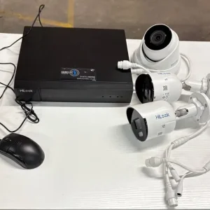 Hilook CCTV System – 3 Cameras with Recording Box