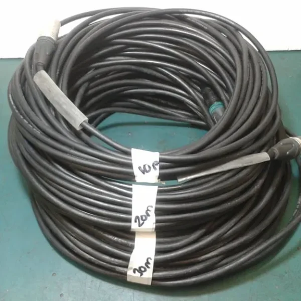 3 x DMX 5pin XLR Cables 10m 20m 30m