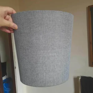 Small Grey Fabric Bin - Image 2