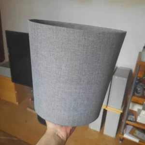 Small Grey Fabric Bin - Image 6