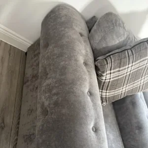 Grey large armchair - Image 4